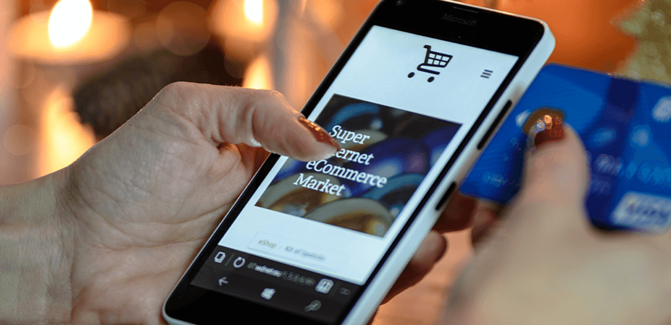 Platfoema e-Commerce na smartfonie